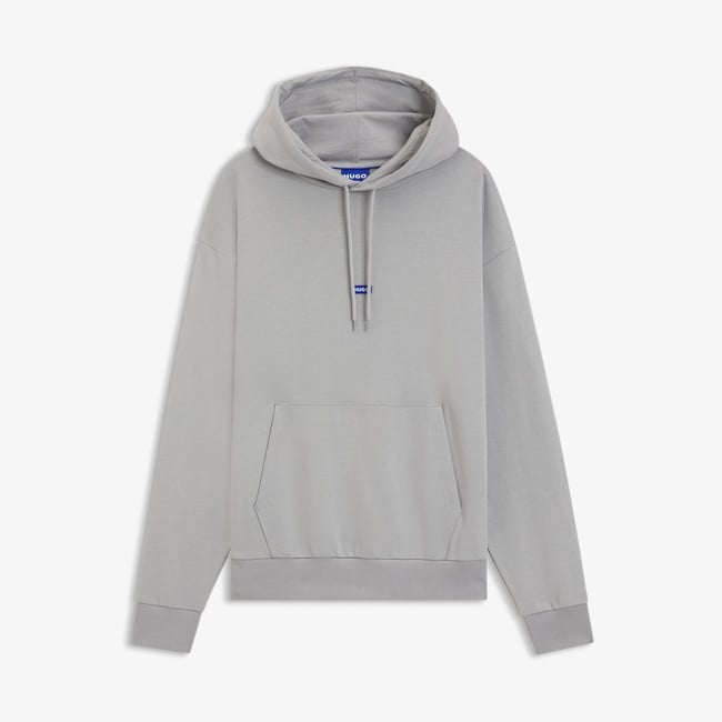  Hugo Boss Nalonso Erkek Gri Hoodie