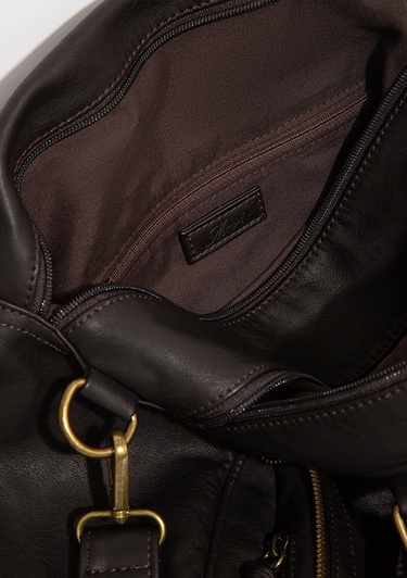  Mavi Kahverengi Omuz Çantası 1913480-70221