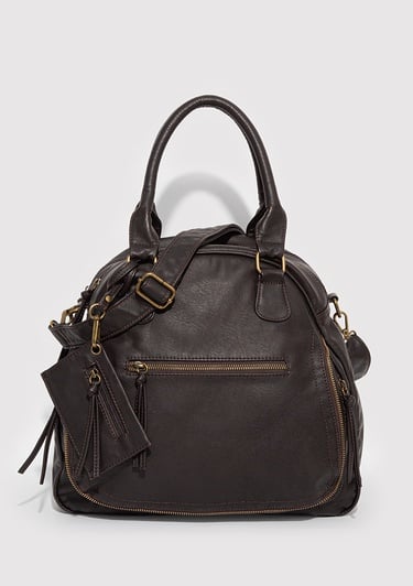  Mavi Kahverengi Omuz Çantası 1913480-70221