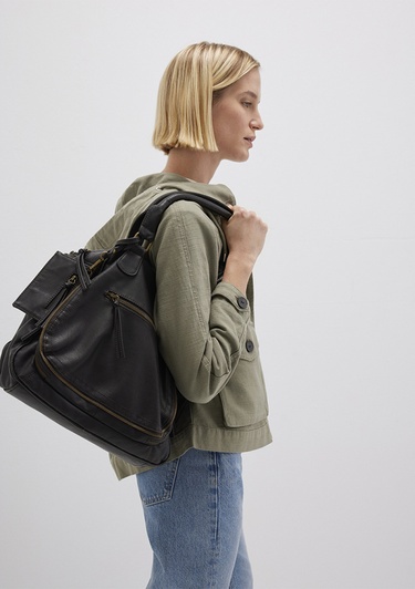  Mavi Kahverengi Omuz Çantası 1913480-70221