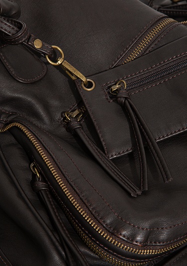  Mavi Kahverengi Omuz Çantası 1913480-70221