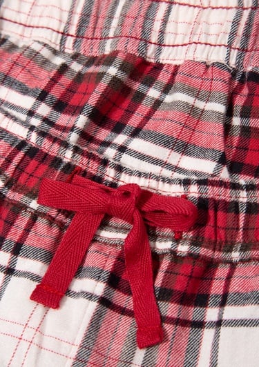  Mavi Yılbaşı Temalı Ekose Pantolon 1011168-80638