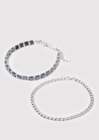  Mavi 2li Gri Bileklik 0912308-70081