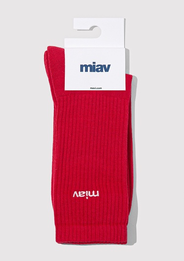  Mavi Yılbaşı Temalı Miav Soket Çorap 0912261-32421