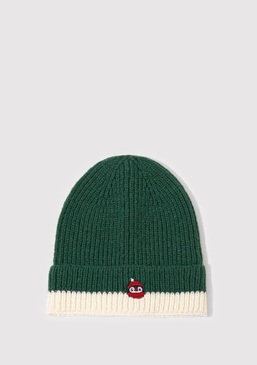  Mavi Yılbaşı Temalı Penguen Nakışlı Yeşil Bere 1913609-27150