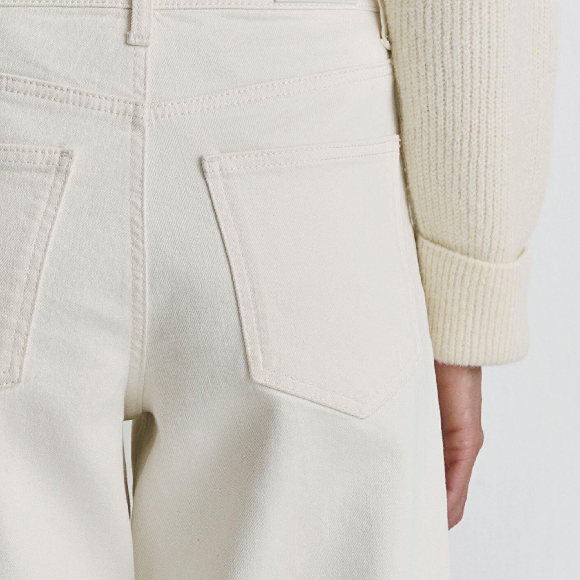 Mavi Paloma Ekru Gabardin Pantolon 1010114-91330