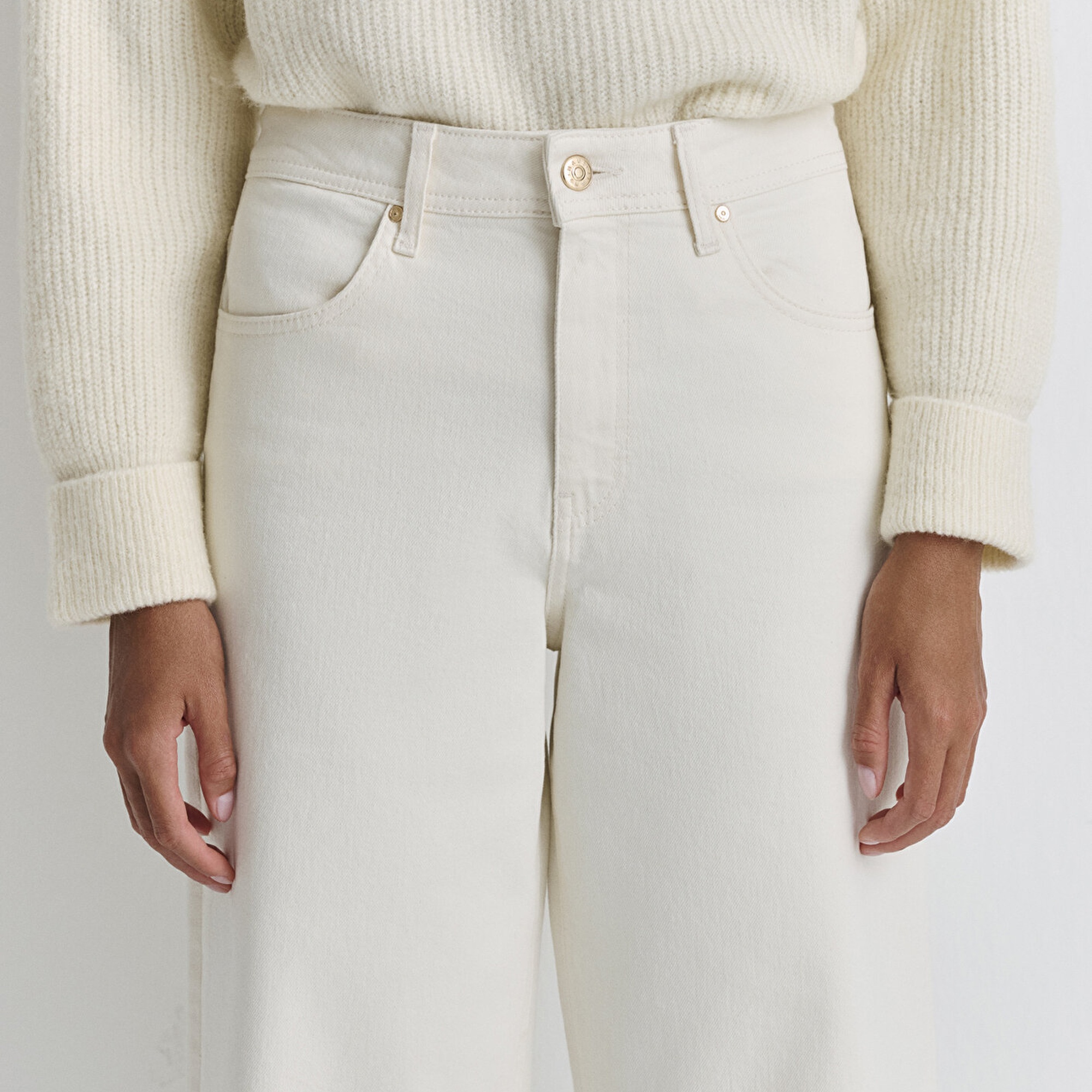 Mavi Paloma Ekru Gabardin Pantolon 1010114-91330