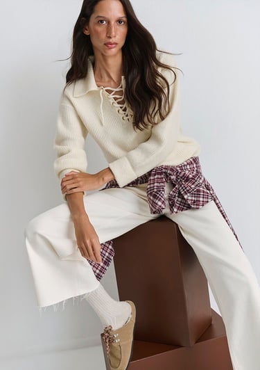  Mavi Paloma Ekru Gabardin Pantolon 1010114-91330