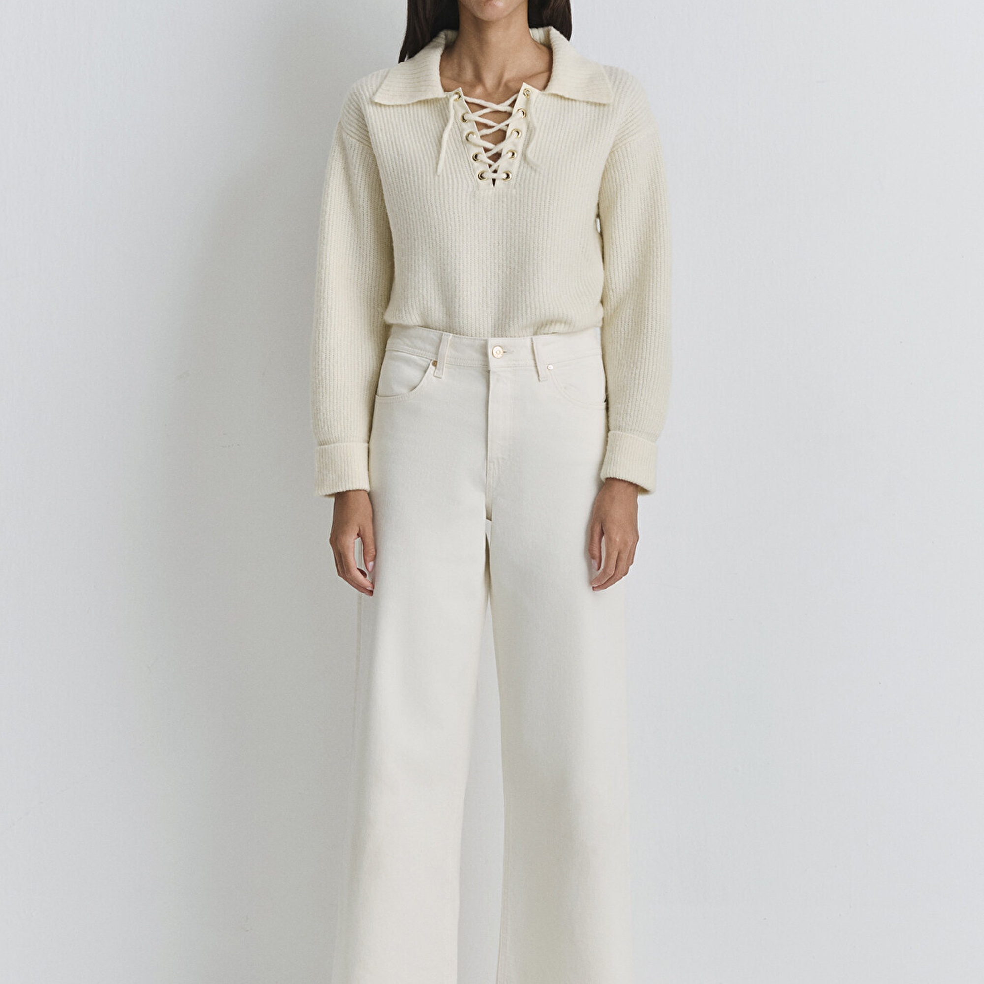 Mavi Paloma Ekru Gabardin Pantolon 1010114-91330