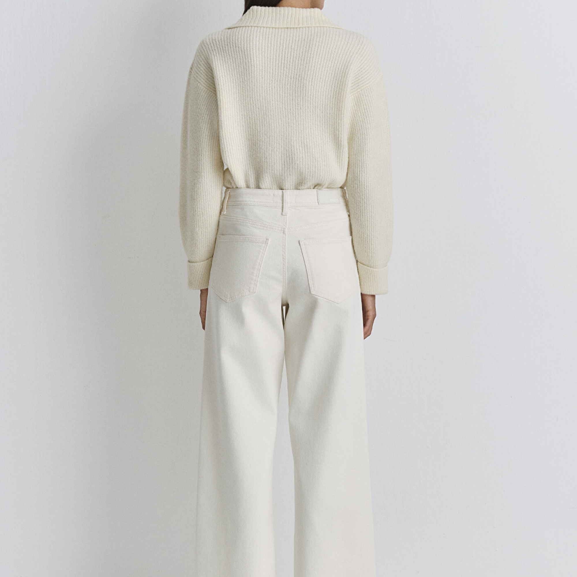 Mavi Paloma Ekru Gabardin Pantolon 1010114-91330