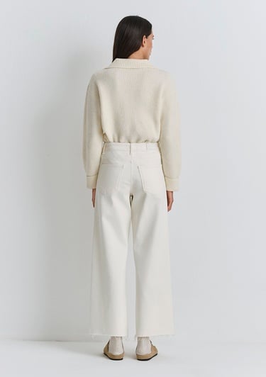  Mavi Paloma Ekru Gabardin Pantolon 1010114-91330