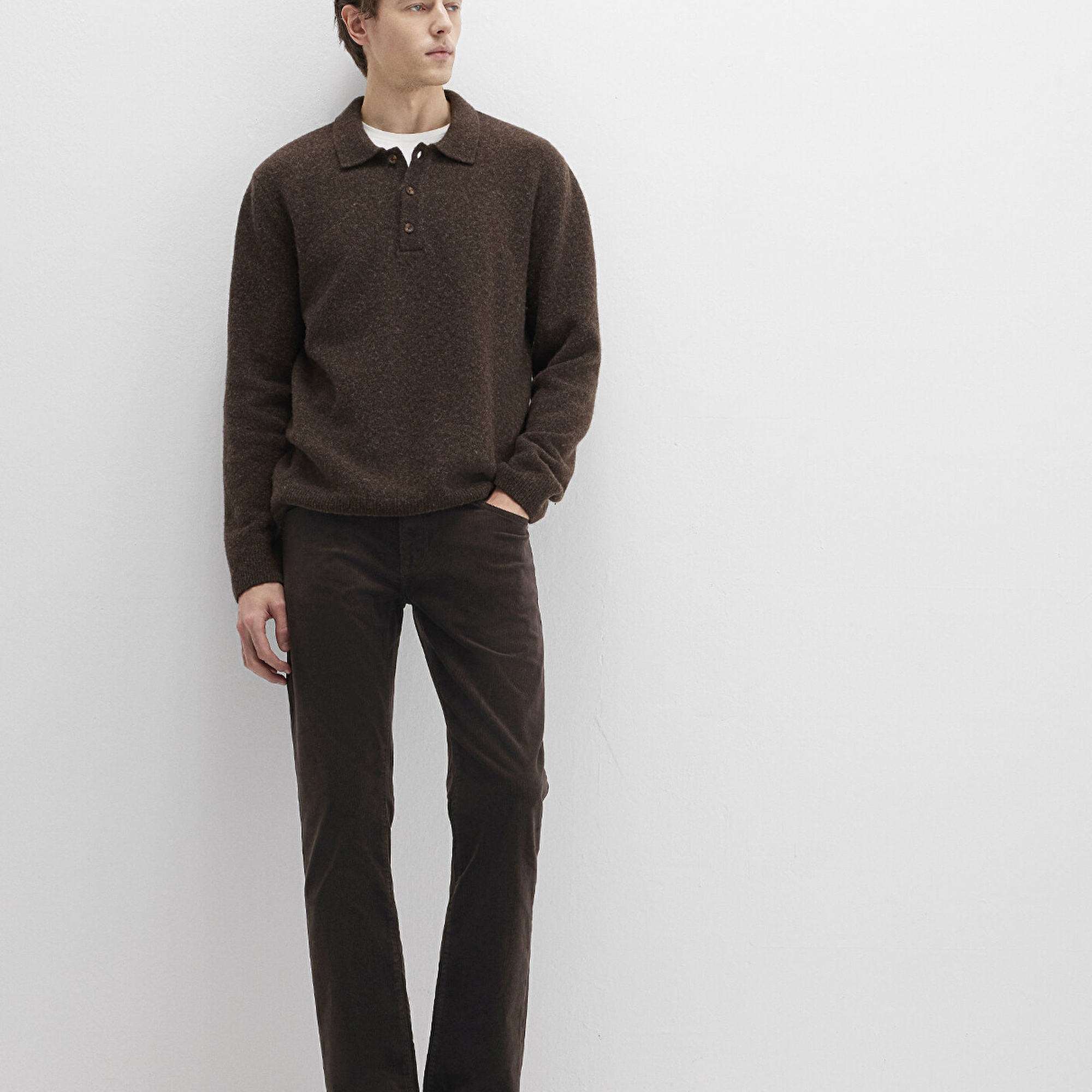 Mavi Martin Acı Kahve Kadife Pantolon 0037891110