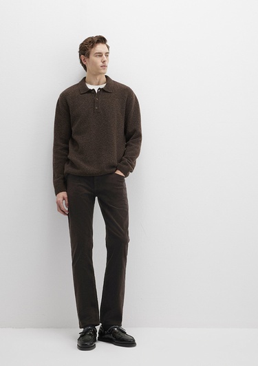  Mavi Martin Acı Kahve Kadife Pantolon 0037891110