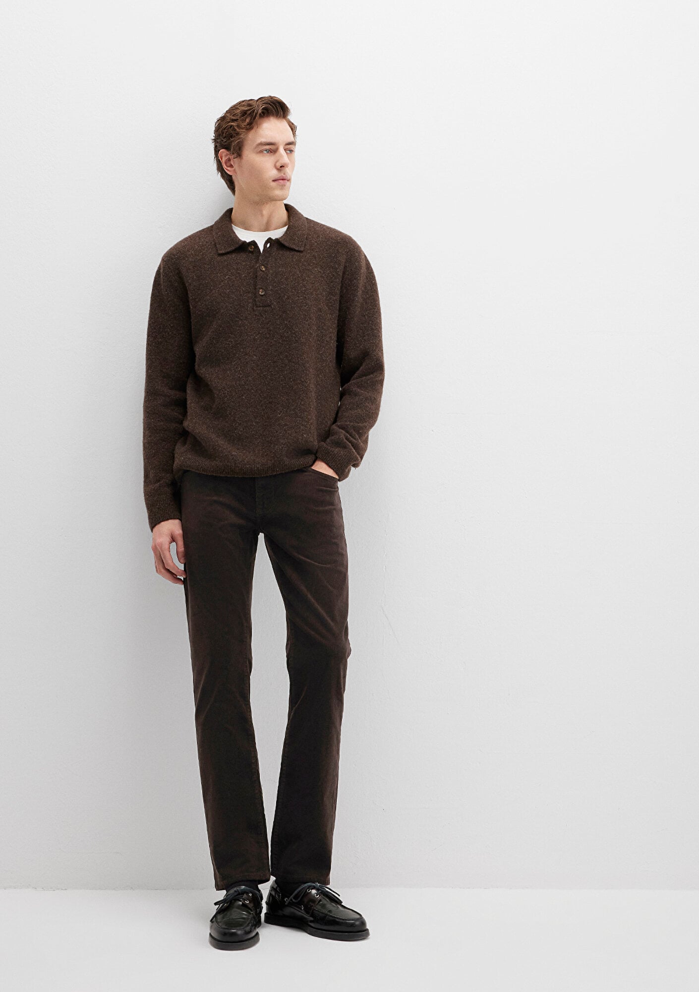  Mavi Martin Acı Kahve Kadife Pantolon 0037891110