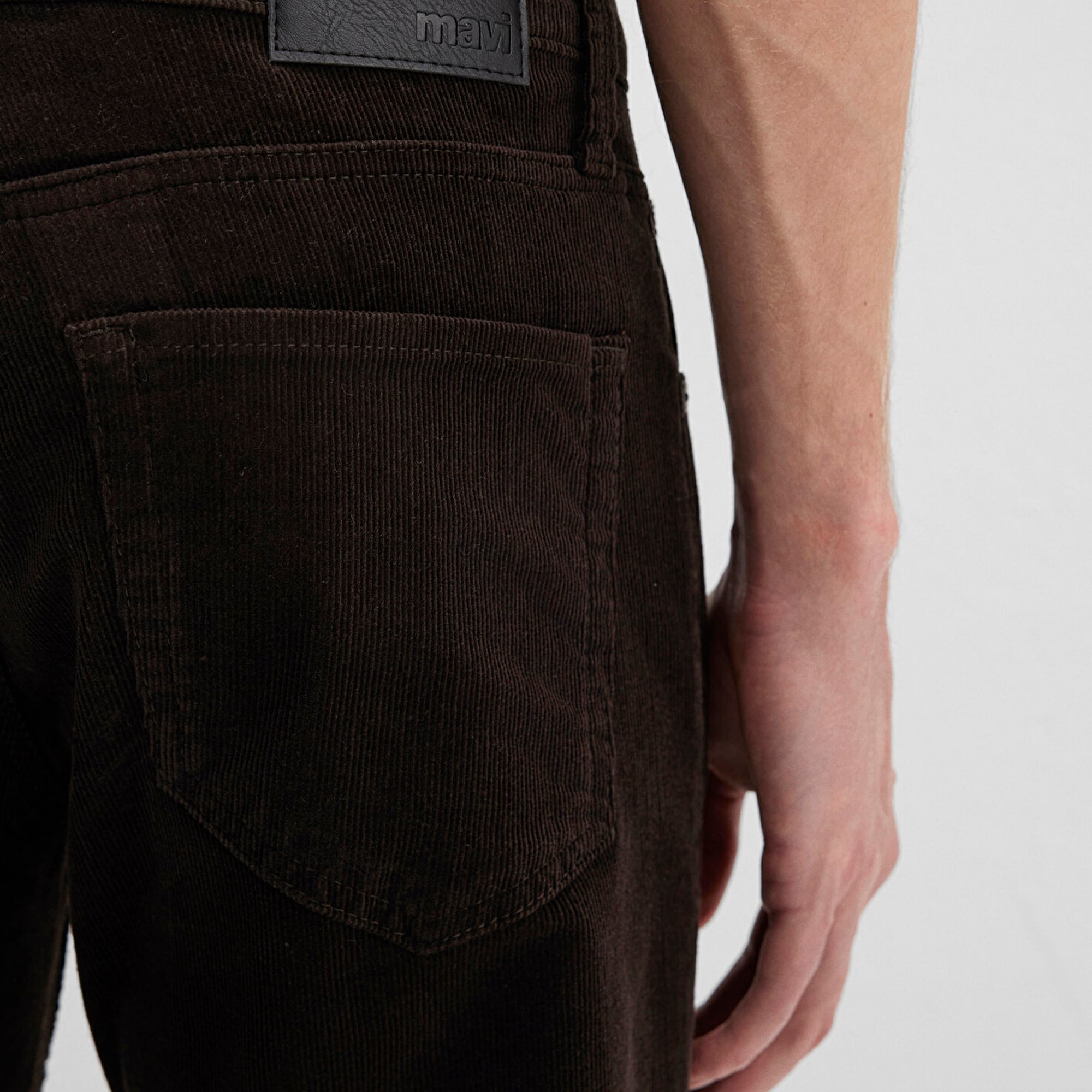 Mavi Martin Acı Kahve Kadife Pantolon 0037891110