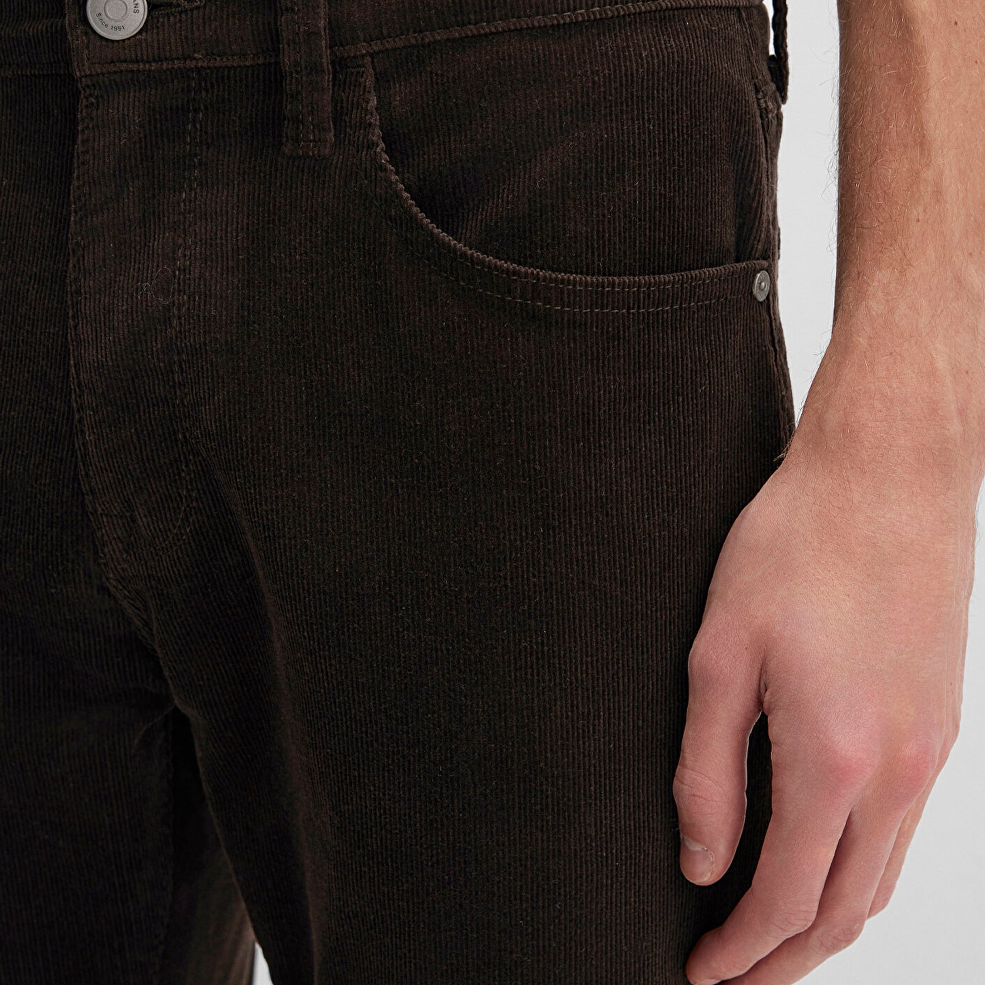 Mavi Martin Acı Kahve Kadife Pantolon 0037891110