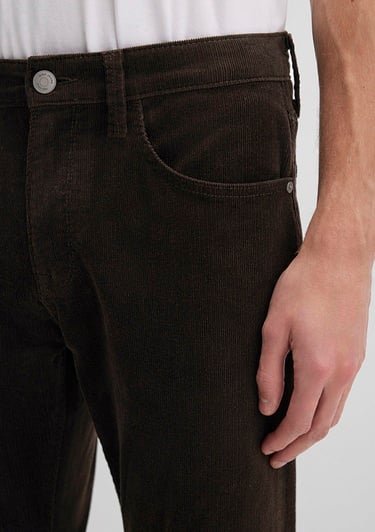  Mavi Martin Acı Kahve Kadife Pantolon 0037891110