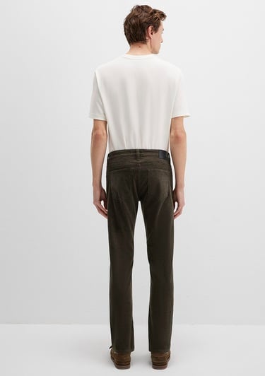  Mavi Marcus Koyu Yeşil Kadife Pantolon 0035191109