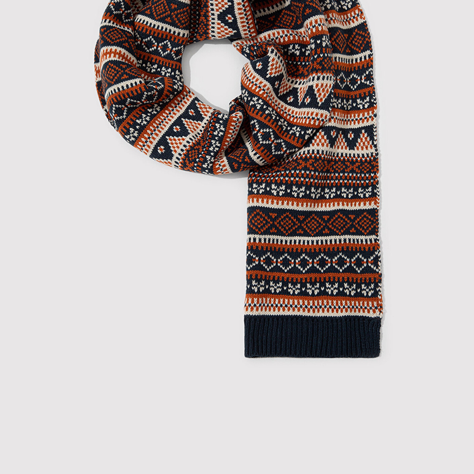 Mavi Turuncu Atkı 0912026-32579