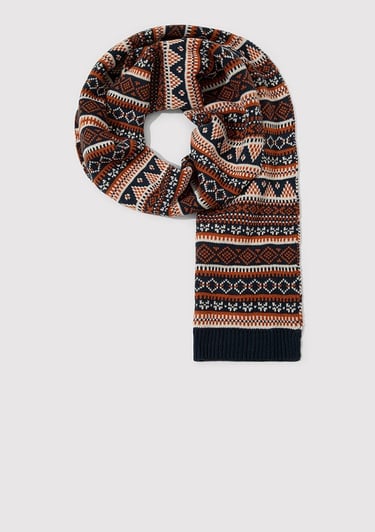  Mavi Turuncu Atkı 0912026-32579