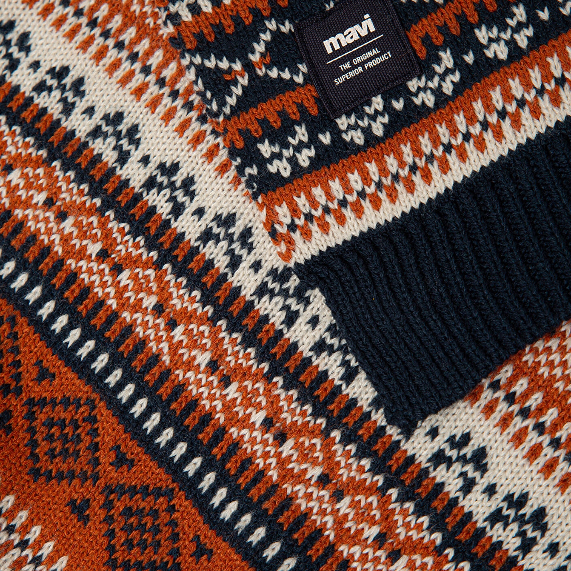 Mavi Turuncu Atkı 0912026-32579