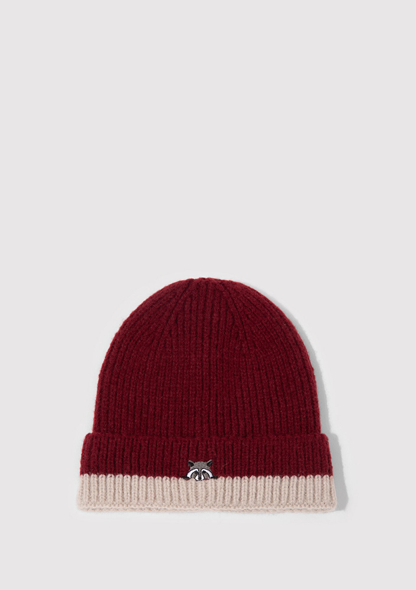 Mavi Rakun Detaylı Bordo Bere 1913609-24862