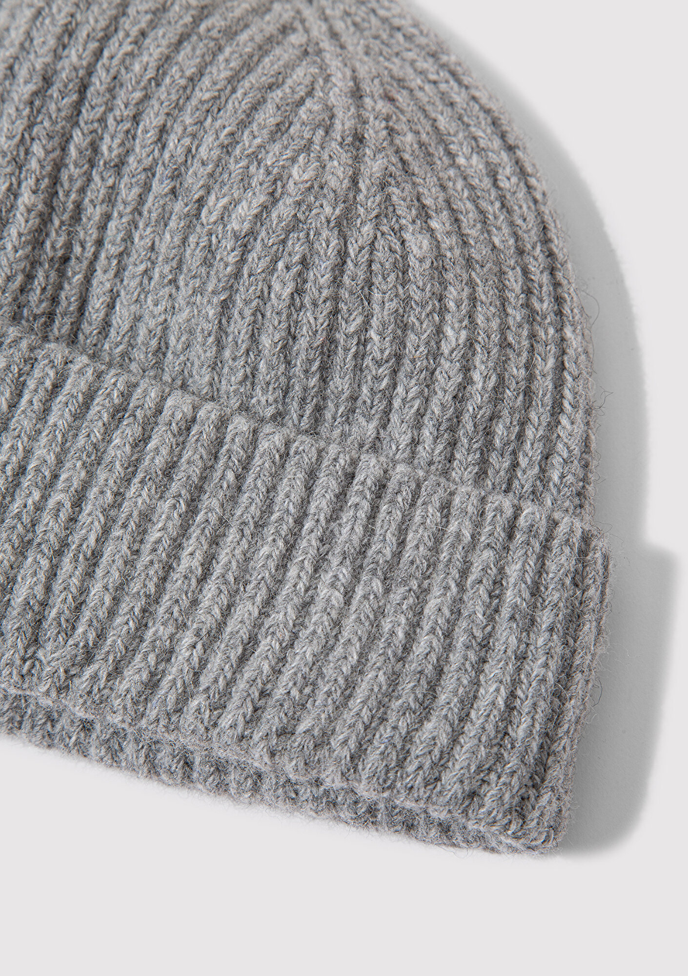 Mavi Yün Karışımlı Gri Bere 0912010-23854