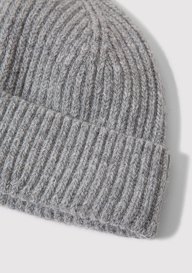  Mavi Yün Karışımlı Gri Bere 0912010-23854