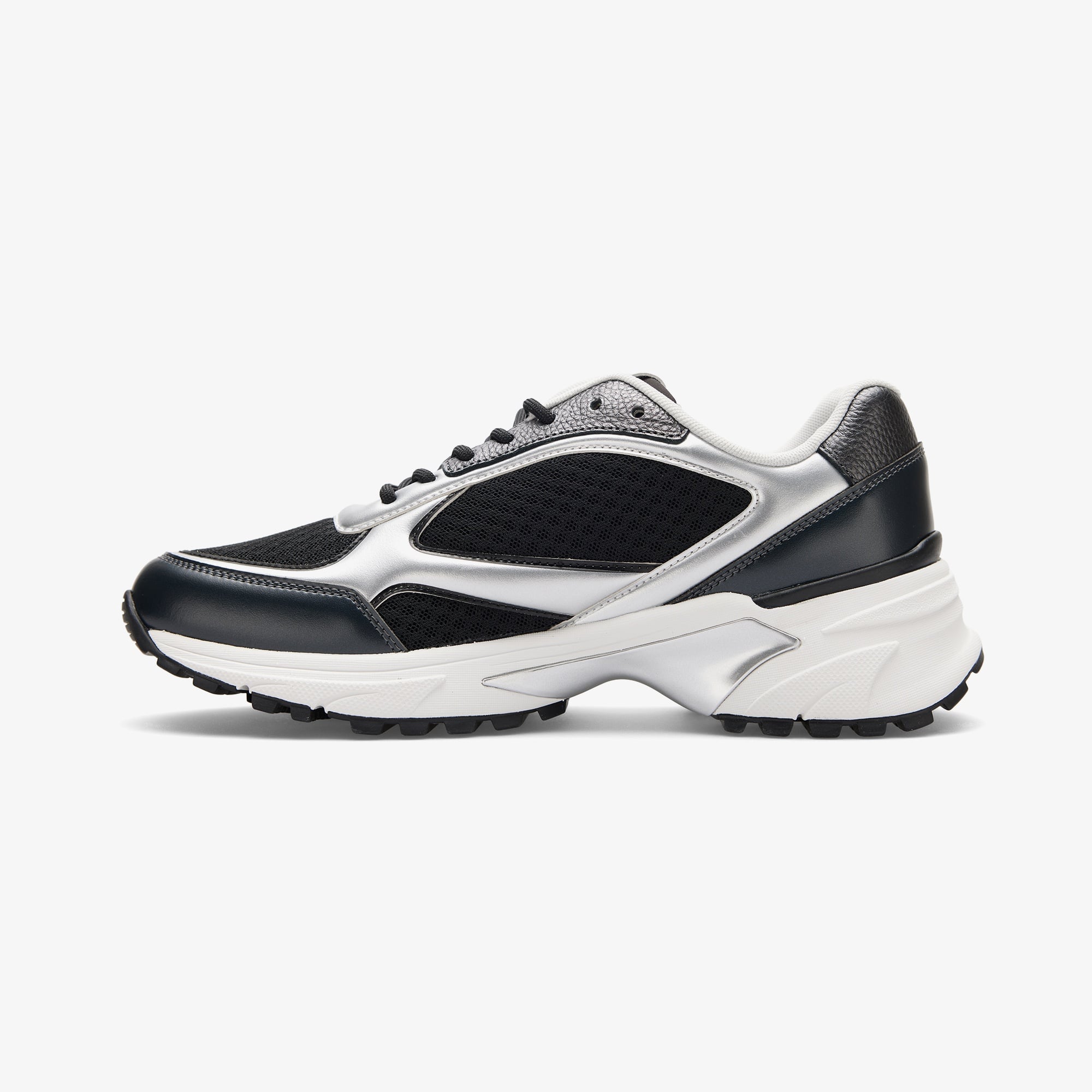 Calvin Klein Hike Runner Laceup Mesh Erkek Siyah Sneaker
