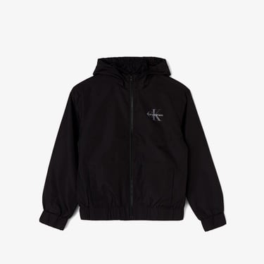  Calvin Klein Monologo Essential Çocuk Siyah Ceket