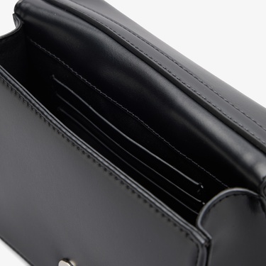  Calvin Klein Quilted Mini Chain Kadın Siyah Cüzdan