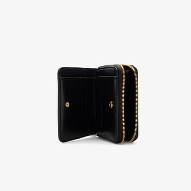  Calvin Klein Medium Flap Zip Around Kadın Siyah Cüzdan