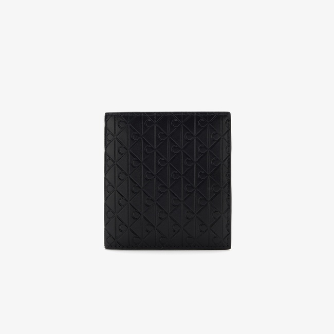  Calvin Klein Embossed Emblem Erkek Siyah Cüzdan