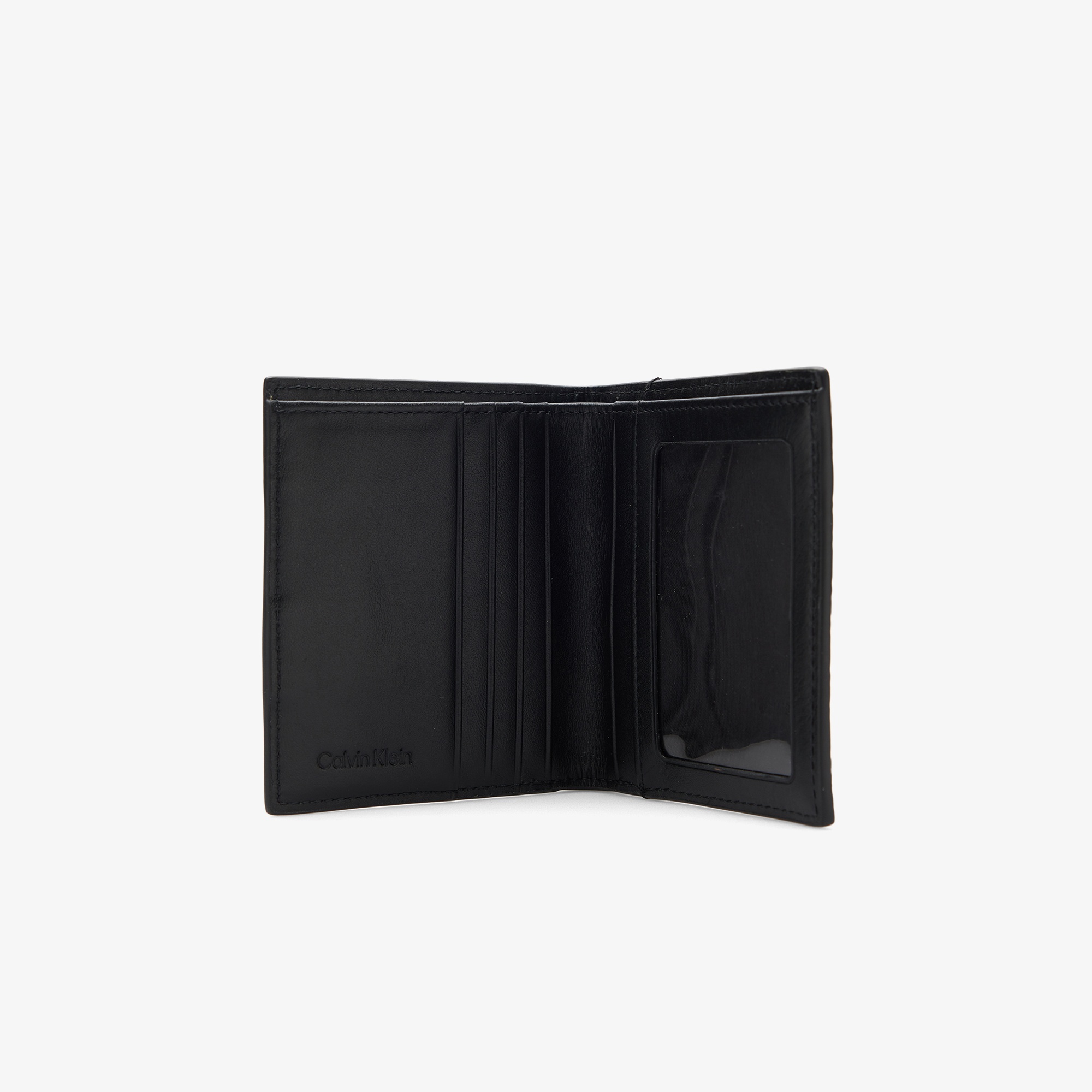 Calvin Klein Embossed Emblem Erkek Siyah Cüzdan