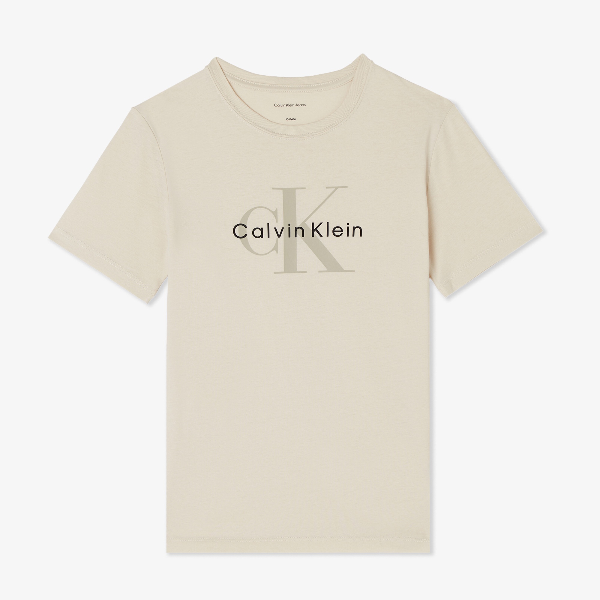 Calvin Klein Monogram Çocuk Gri T-Shirt