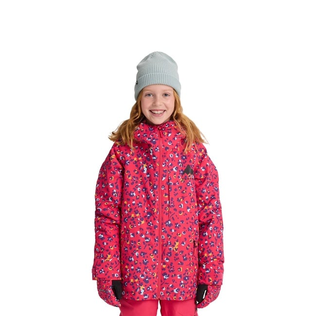  Burton Hillslope Jacket Unisex Çocuk Pembe Snowboard Ceketi