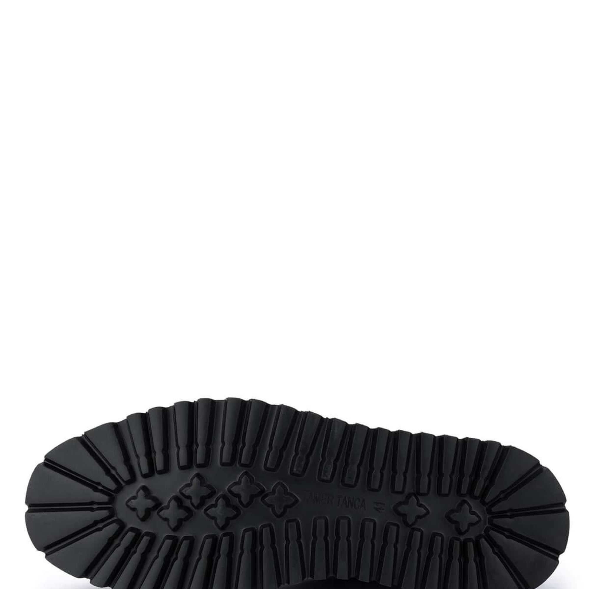 Tamer Tanca Erkek Hakiki Deri Siyah Deri Casual Ayakkabı