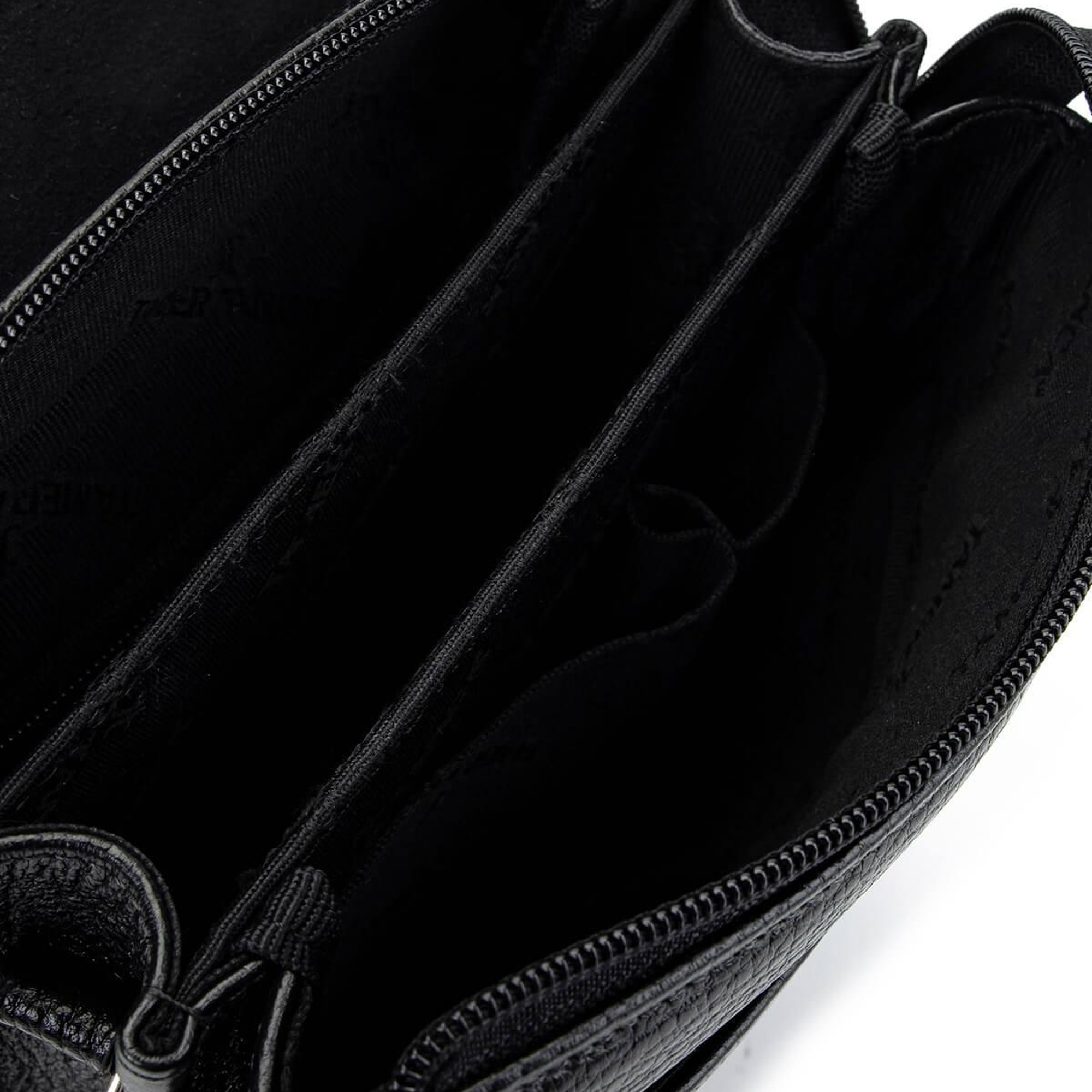 Tamer Tanca Erkek Hakiki Deri Siyah Postacı Çanta