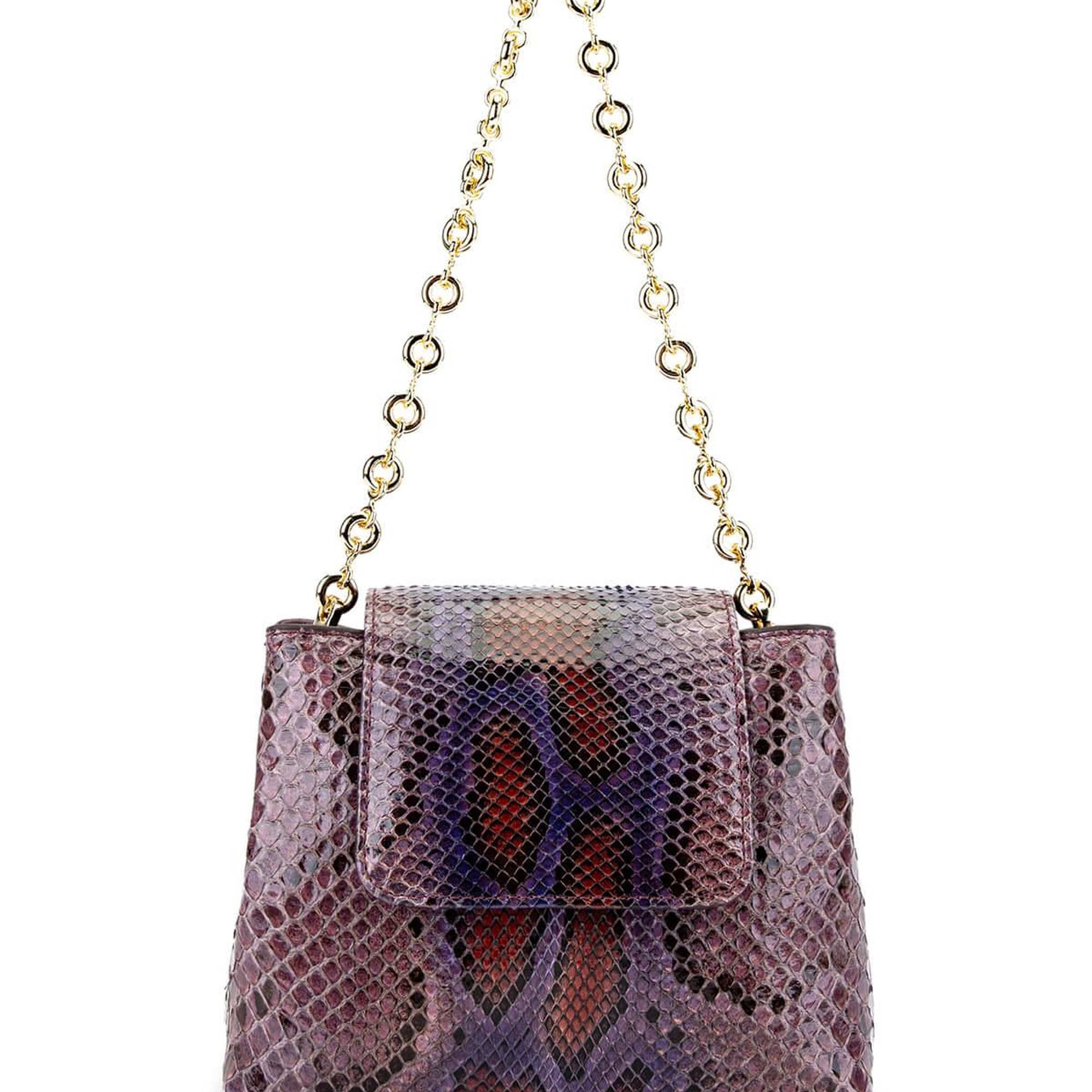 Tamer Tanca Kadın Hakiki Deri Mürdüm Kol Çantası