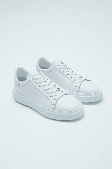  Tamer Tanca Erkek Hakiki Deri Beyaz Sneakers & Spor Ayakkabı