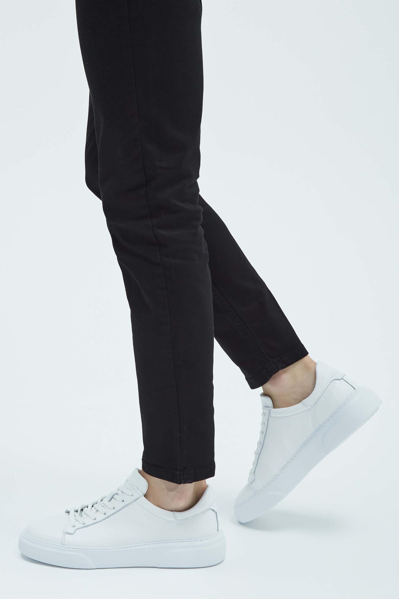  Tamer Tanca Erkek Hakiki Deri Beyaz Sneakers & Spor Ayakkabı