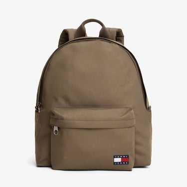  Tommy Jeans Essentials Daily Dome Erkek Kahverengi Sırt Çantası