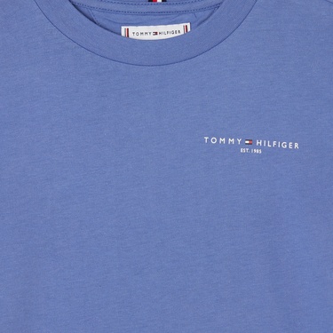  Tommy Hilfiger Mini Corp Çocuk Mavi T-Shirt