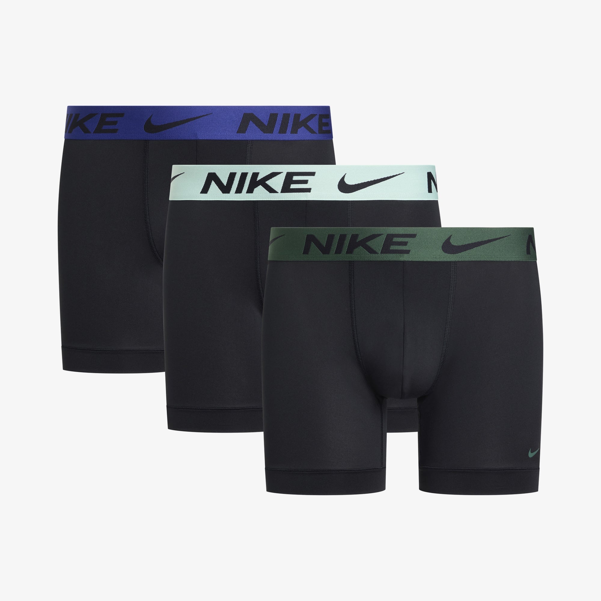Nike Brief 3' lü Erkek Siyah Boxer