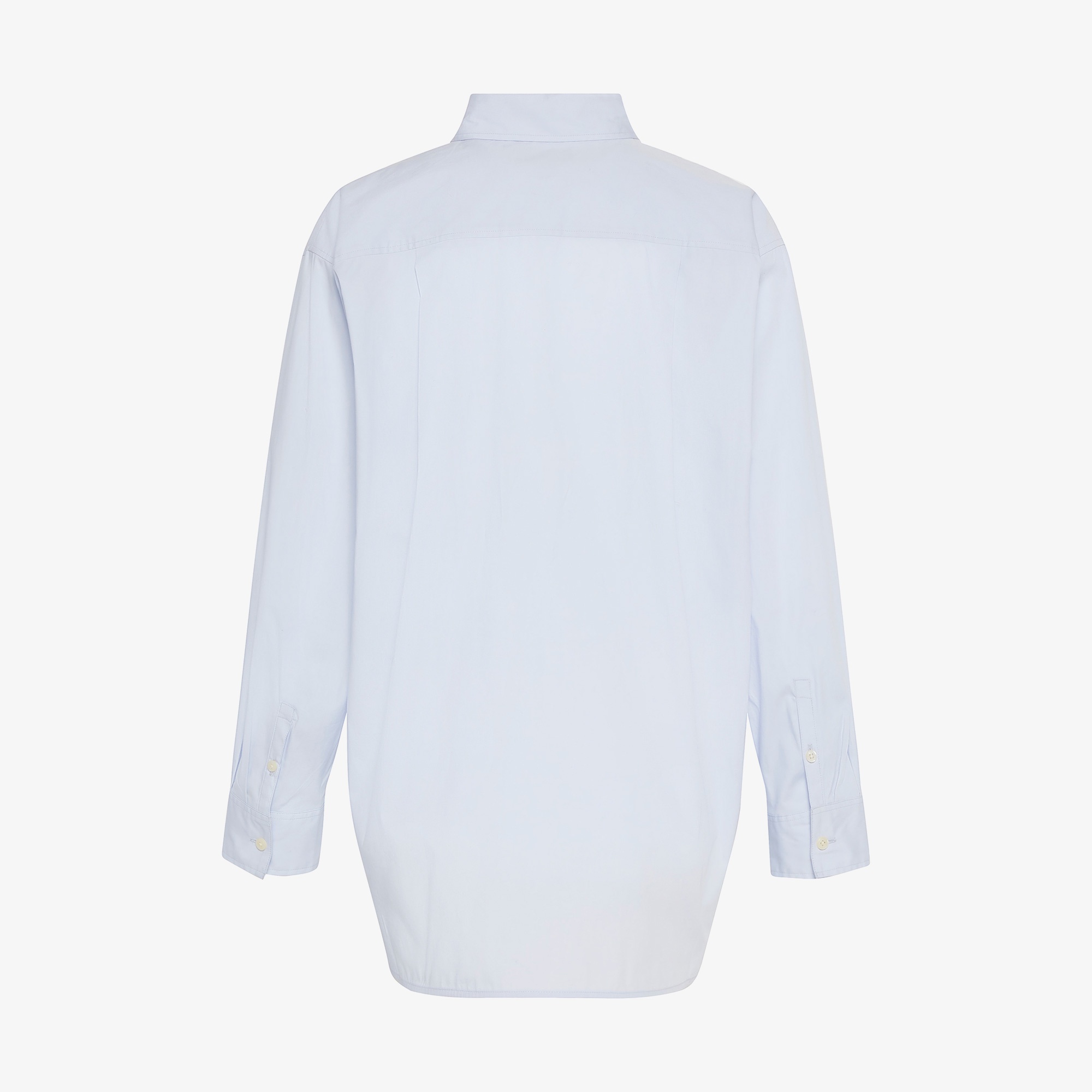 Calvin Klein Poplin Relaxed Kadın Mavi Gömlek