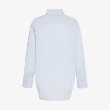  Calvin Klein Poplin Relaxed Kadın Mavi Gömlek