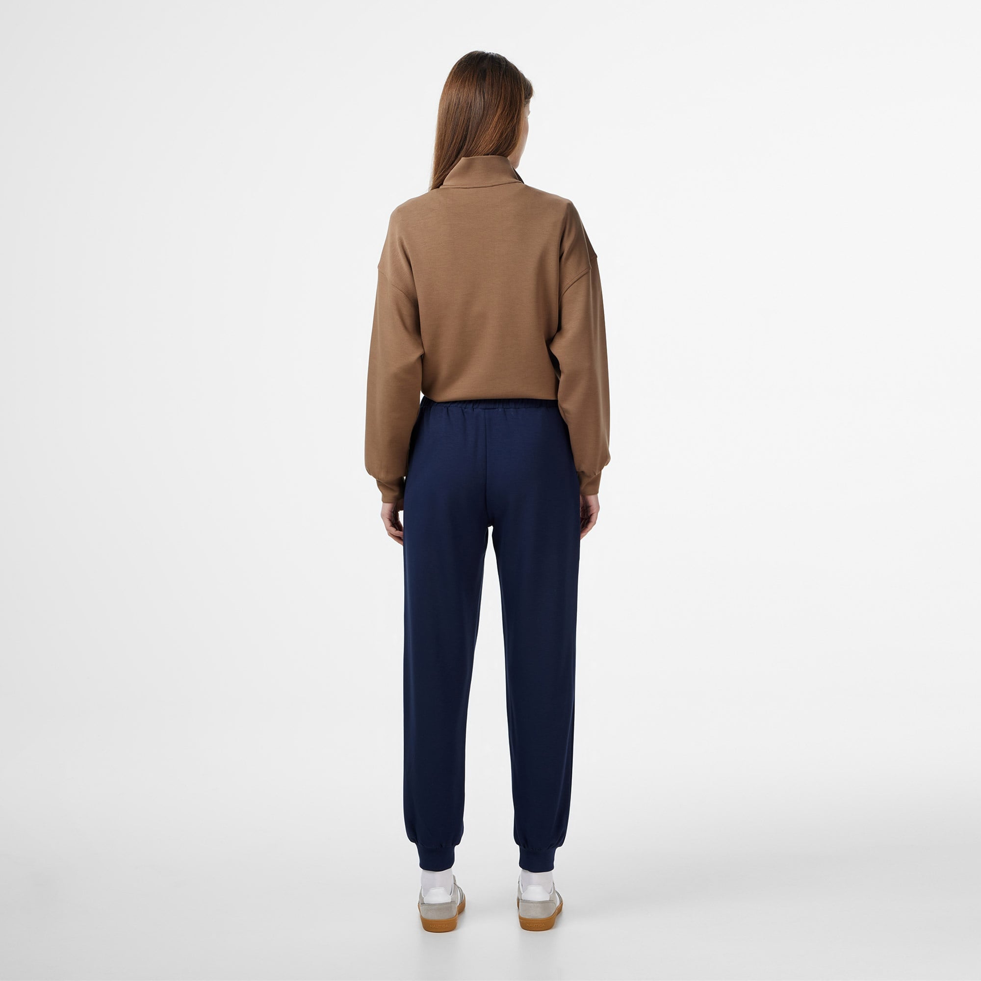 Nautica Kadın Lacivert Regular Fit Eşofman Altı