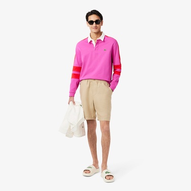  Lacoste Serve 2.0 Erkek Beyaz Terlik