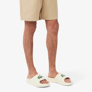  Lacoste Serve 2.0 Erkek Beyaz Terlik