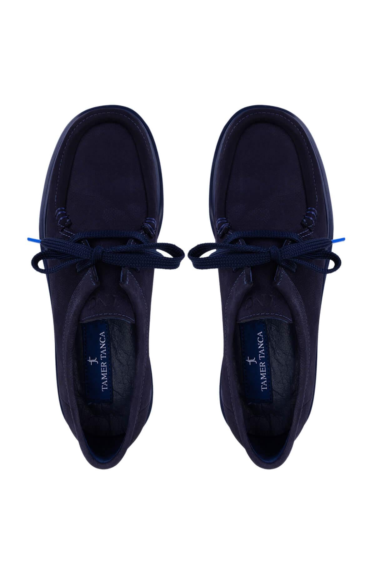 Tamer Tanca Tamer Tanca Erkek Lacivert Loafer Ayakkabı FashFed'de! Lacivert - 6. görsel